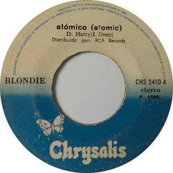 Blondie Atómico = Atomic Vinyl 7" USED