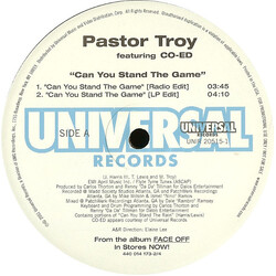 Pastor Troy / Co-Ed Can You Stand The Game USED VINYL 12INCH PROMO