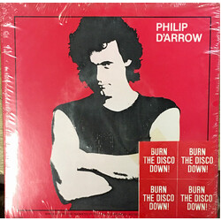 Philip Darrow Burn The Disco Down Vinyl 7" USED