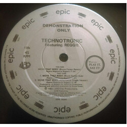 Technotronic / Reggie Move That Body (Bruce Forest Remix) USED VINYL 12INCH 45 RPM PROMO