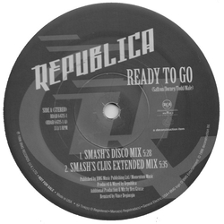 Republica Ready To Go / Drop Dead Gorgeous Vinyl 12" USED