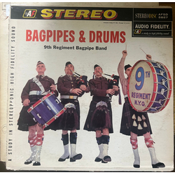 9th Regiment Pipe Band Bagpipes & Drums Vinyl LP USED