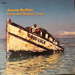 Jimmy Buffett Living And Dying In 3/4 Time Vinyl LP USED