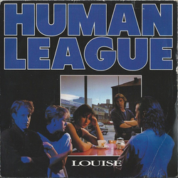 The Human League Louise Vinyl 7" USED