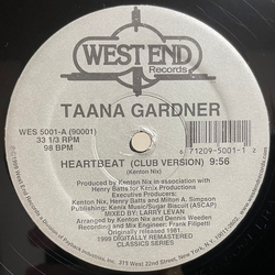 Taana Gardner Heartbeat Vinyl 12" USED