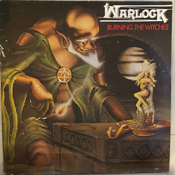 Warlock Germany Burning The Witches Vinyl LP USED