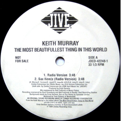 Keith Murray The Most Beautifullest Thing In This World Vinyl 12" USED