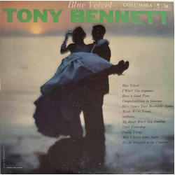 Tony Bennett Blue Velvet Vinyl LP USED