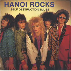Hanoi Rocks Self Destruction Blues Vinyl LP USED