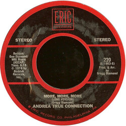 Andrea True Connection / The Trammps More, More, More / Hold Back The Night USED VINYL 7INCH 45 RPM