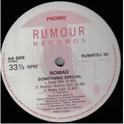 Nomad Something Special VINYL 12" USED