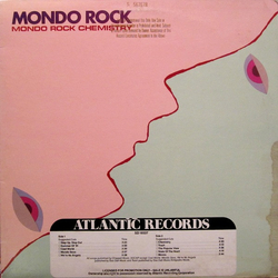 Mondo Rock Mondo Rock Chemistry Vinyl LP USED