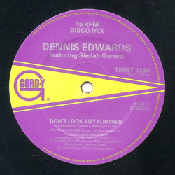 Dennis Edwards / Siedah Garrett Don't Look Any Further Vinyl 12" USED