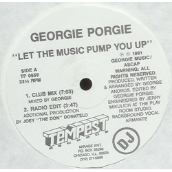 Georgie Porgie Let The Music Pump You Up Vinyl 12" USED