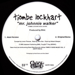Tiombe Lockhart Mr. Johnnie Walker Vinyl 7" USED