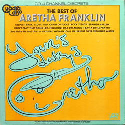 Aretha Franklin The Best Of Aretha Franklin Vinyl LP USED
