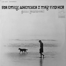Glenn Yarbrough For Emily, Whenever I May Find Her Vinyl LP USED