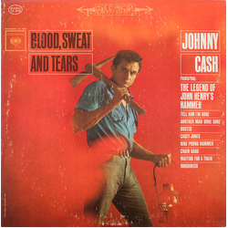 Johnny Cash Blood, Sweat And Tears Vinyl LP USED