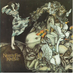 Kate Bush Never For Ever Vinyl LP USED