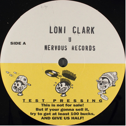 Loni Clark U Vinyl 12" USED