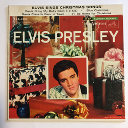 Elvis Presley Elvis Sings Christmas Songs Vinyl 7" USED