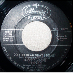 The Harry Simeone Chorale Do You Hear What I Hear? Vinyl 7" USED