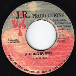 Junior Reid Strong Survive Vinyl 7" USED