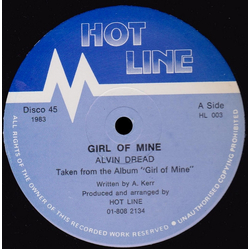 Alvin Dread / Ranking Trevor Girl Of Mine / Big 'Bout Yah Vinyl 12" USED