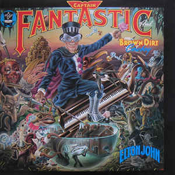 Elton John Captain Fantastic And The Brown Dirt Cowboy Vinyl LP USED