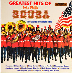 The Capitol Regiment Band The Greatest Hits Of John Philip Sousa Vinyl LP USED