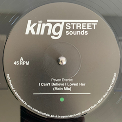 Peven Everett I Can't Believe I Loved Her Vinyl 12" USED