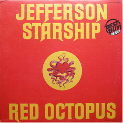 Jefferson Starship Red Octopus Vinyl LP USED