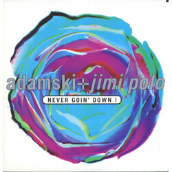 Adamski / Jimi Polo / Adamski / Soho (2) Never Goin Down! / Born To Be Alive ! USED VINYL 7INCH 45 RPM SINGLE