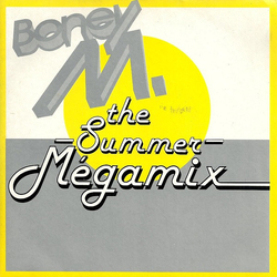 Boney M. The Summer Mégamix Vinyl 7" USED