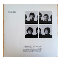 Kasabian Act III Vinyl LP USED