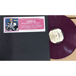 Cardi B Invasion Of Privacy Vinyl LP USED
