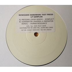 Konflict / Human Resource Guerrilla Warfare (Limited Edition Sampler) Vinyl 12" USED
