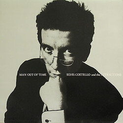 Elvis Costello & The Attractions Man Out Of Time VINYL 12" USED