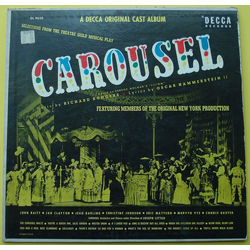 John Raitt / Jan Clayton Carousel - Selections from the Theatre Guild Musical Play Vinyl LP USED
