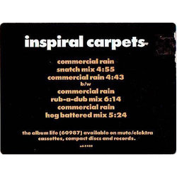 Inspiral Carpets Commercial Rain Vinyl 12" USED