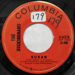 The Buckinghams Susan Vinyl 7" USED