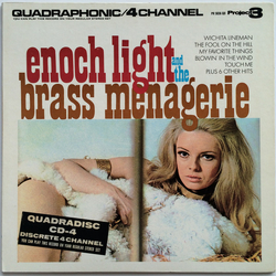 Enoch Light And The Brass Menagerie Enoch Light And The Brass Menagerie Vinyl LP USED