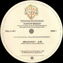 Watson Beasley Breakaway Vinyl 12" USED