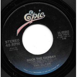 The Clash Rock The Casbah Vinyl 7" USED