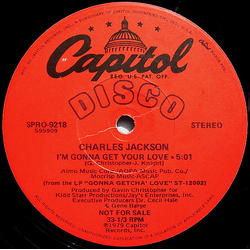 Chuck Jackson (2) I'm Gonna Get Your Love Vinyl 12" USED