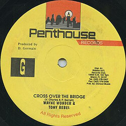 Wayne Wonder / Tony Rebel Cross Over The Bridge USED VINYL 12INCH 45 RPM