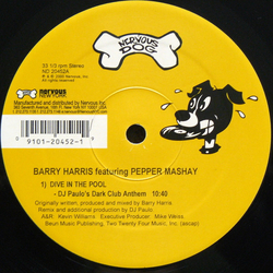 Barry Harris / Pepper Mashay Dive In The Pool Vinyl 12" USED
