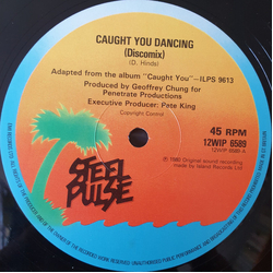 Steel Pulse Caught You Dancing (Discomix) Vinyl 12" USED