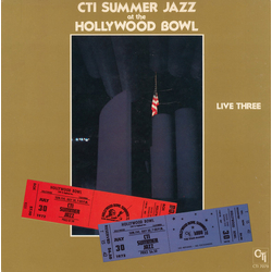 CTI All-Stars CTI Summer Jazz At The Hollywood Bowl Live Three Vinyl LP USED