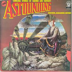 Hawkwind Astounding Sounds, Amazing Music Vinyl LP USED